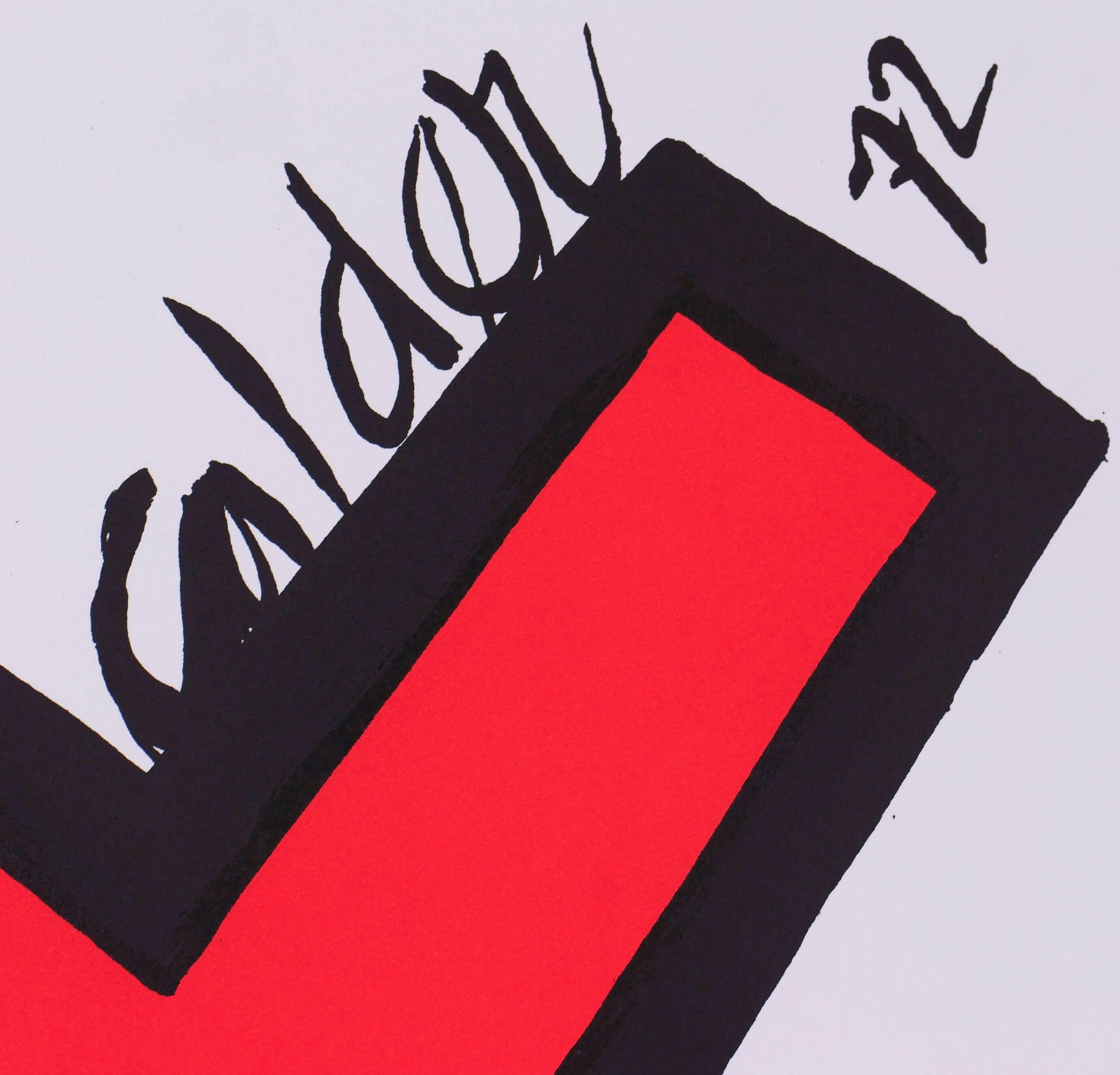 Calder 72 - Print by Alexander Calder