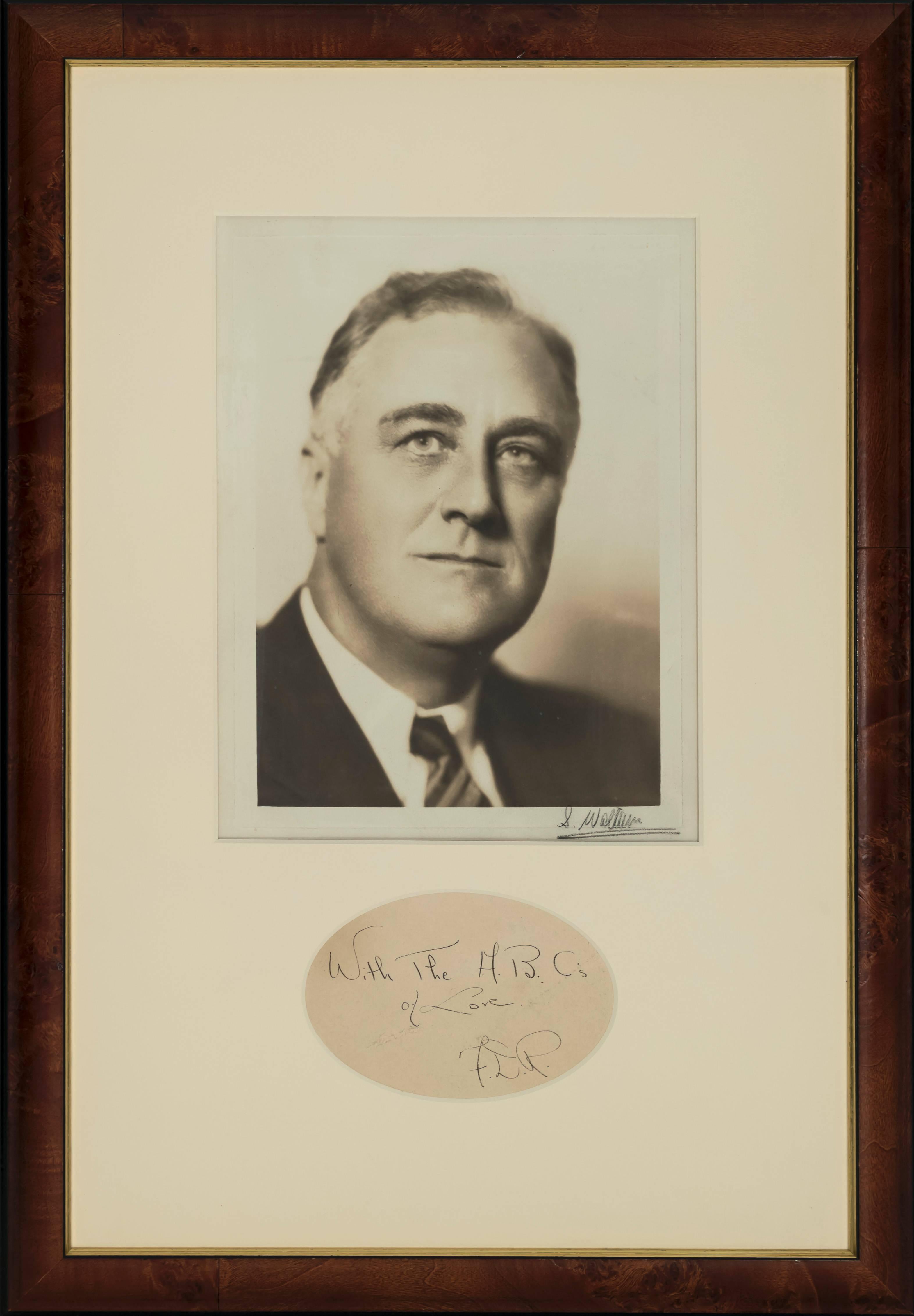 Unknown Portrait Photograph - Franklin Delano Roosevelt 