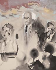 David Ben Gurion reads the Declaration of Independence