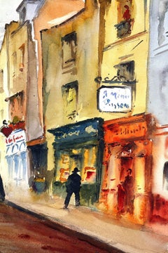 Montmartre Paris Street Scene