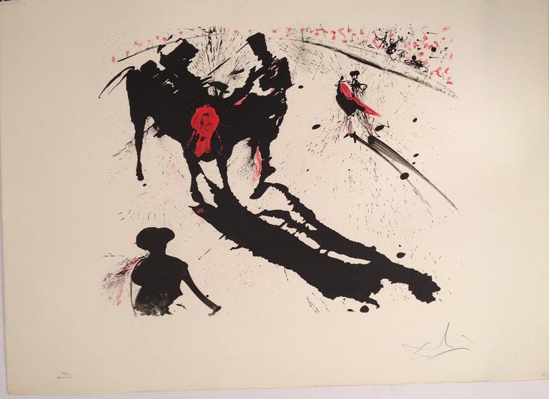 Image result for Goya + Picasso + Dalà and Bullfighting