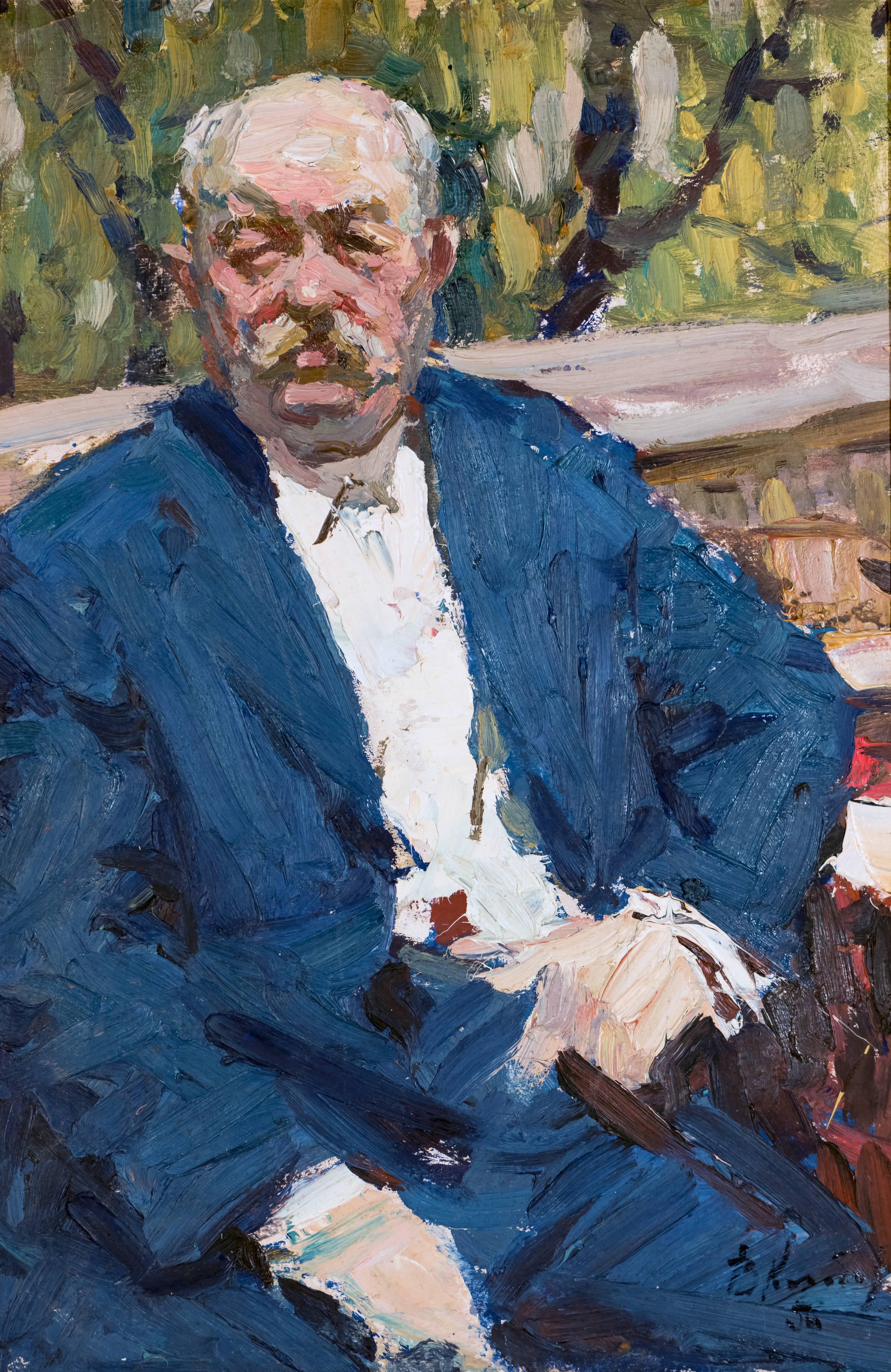 russian man portrait