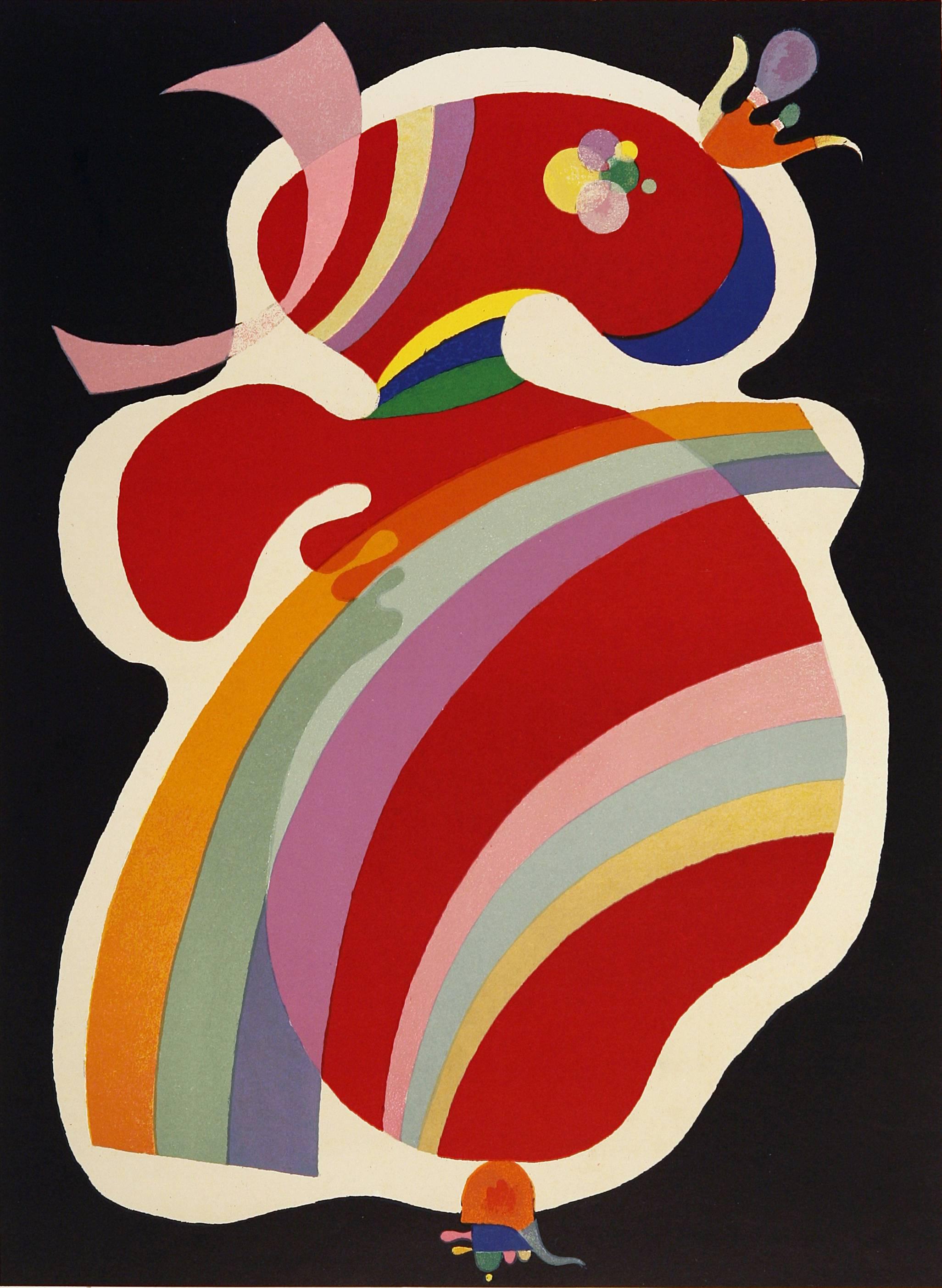 Plakat für die Galerie Maeght – Print von Wassily Kandinsky