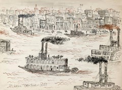 St. Louis Waterfront 1880