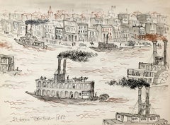 St. Louis Waterfront 1880