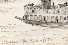 St. Louis Waterfront 1880
