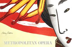Madama Butterfly Met Opera Poster