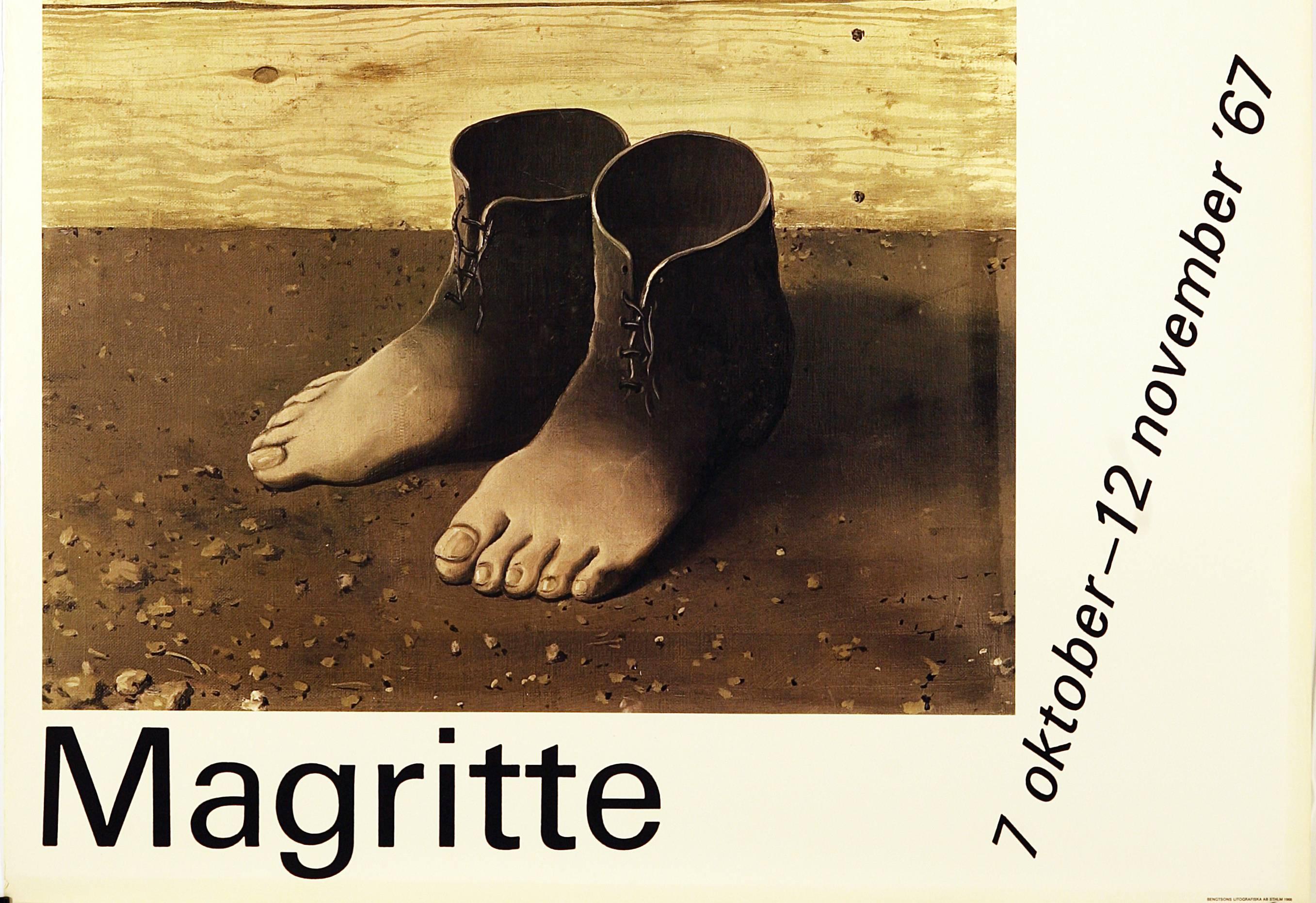 magritte exhibition poster