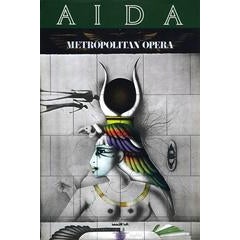 Aida Met Opera Poster 2