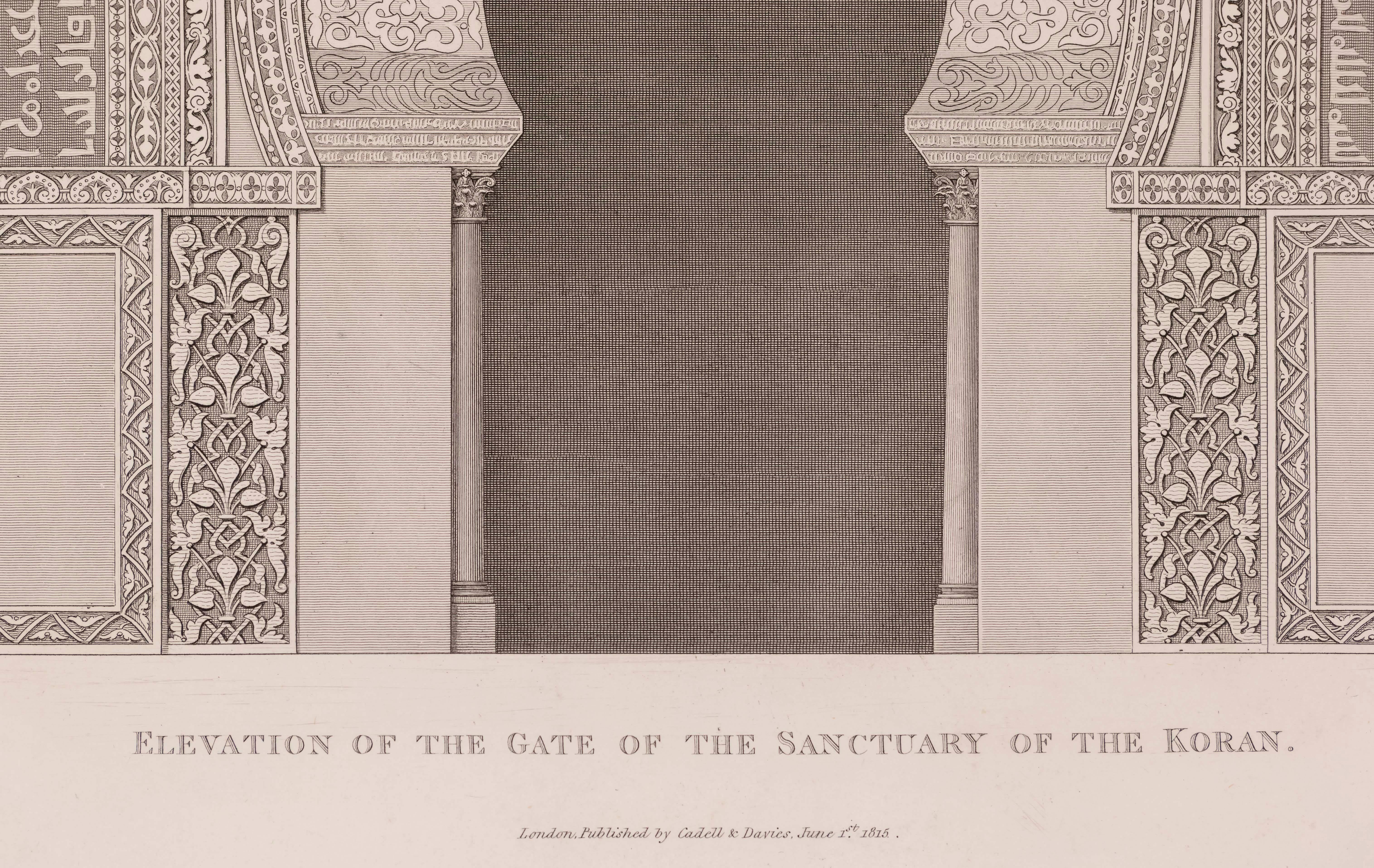 Gate of the Sanctuary of the Koran (Realismus), Print, von J. C. Murphy