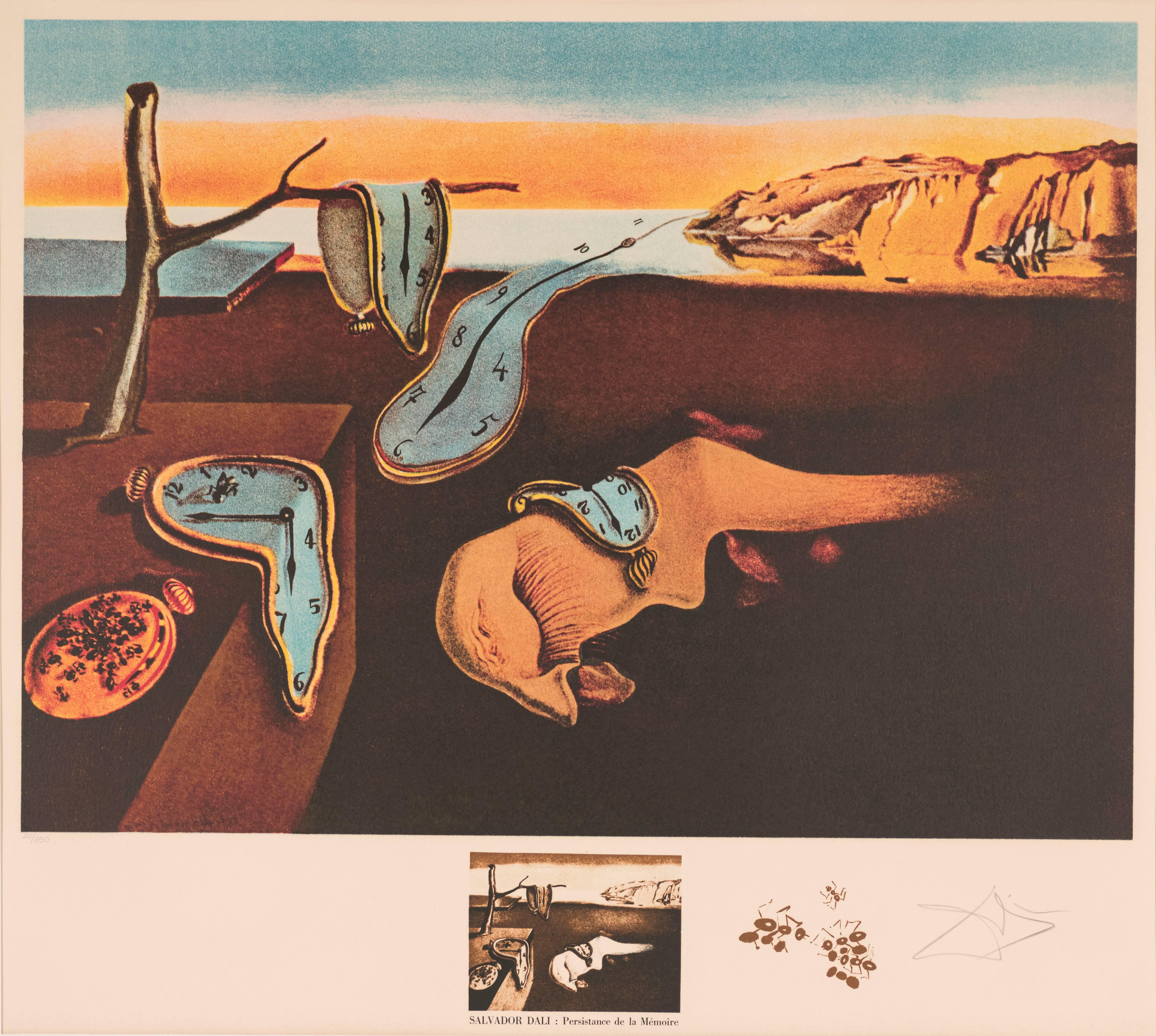 Persistence of Memory - Print by Salvador Dalí