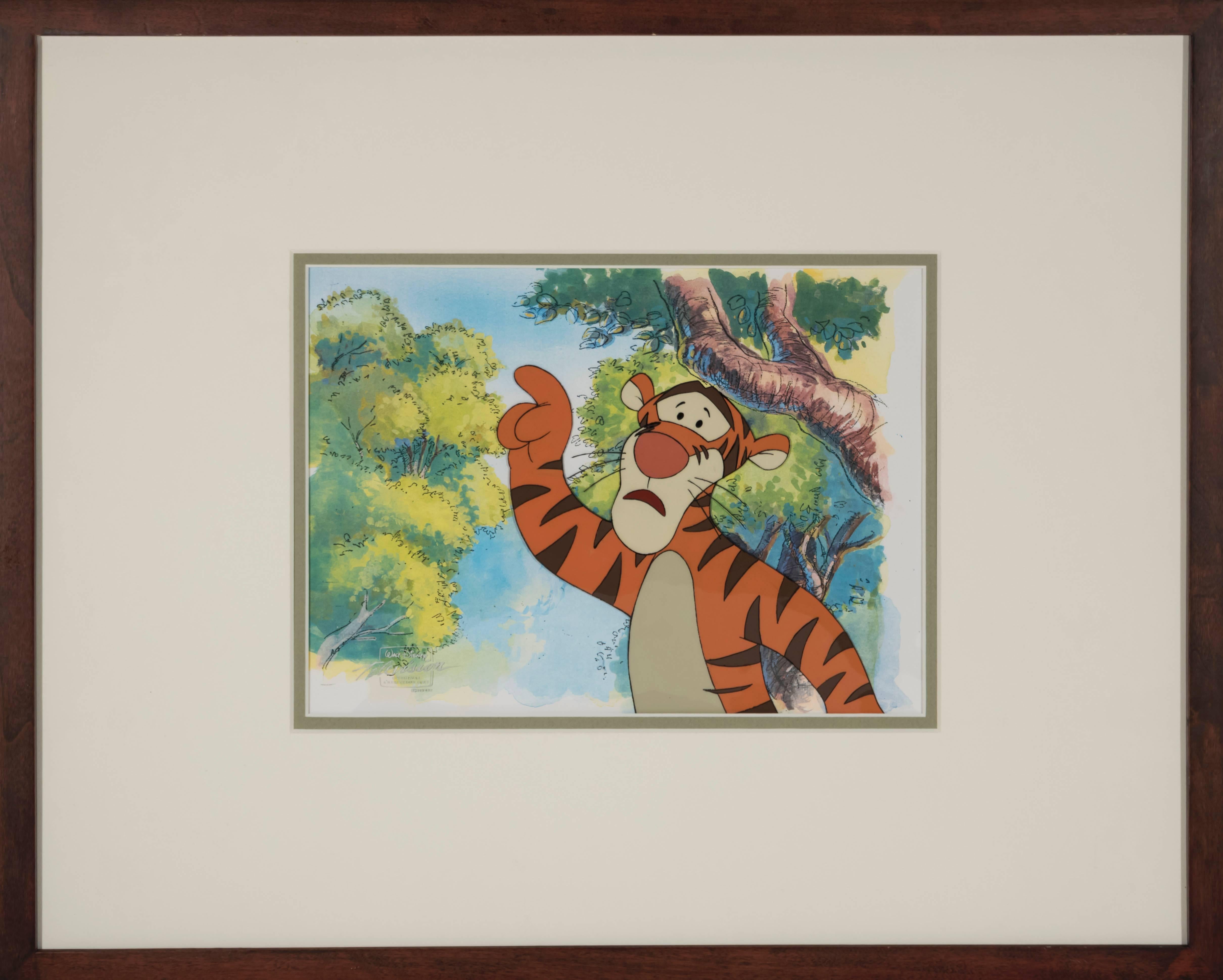 Walt Disney Animal Painting - Tigger 