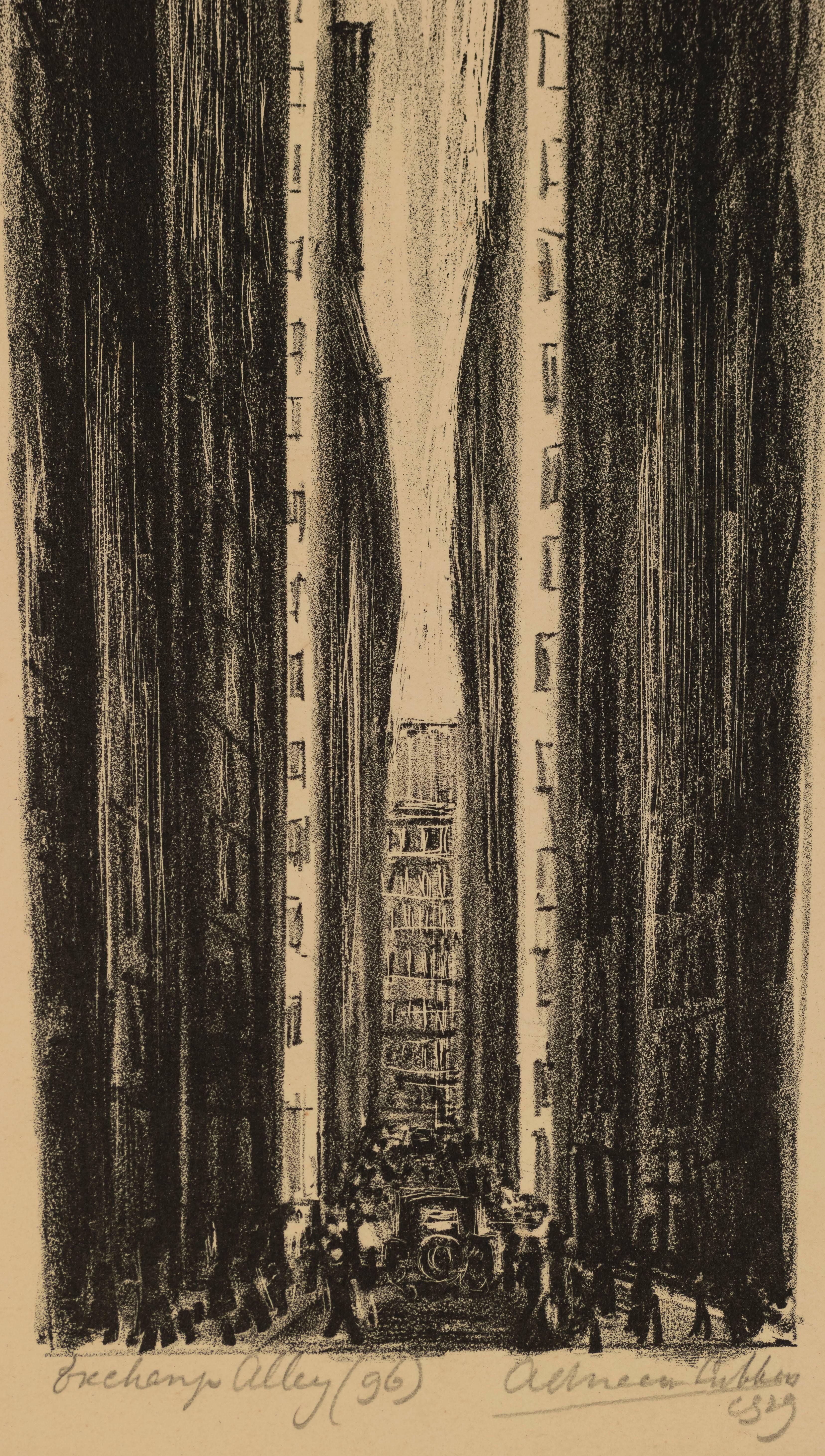 Exchange Alley - Art Deco Print by Adriaan Lubbers