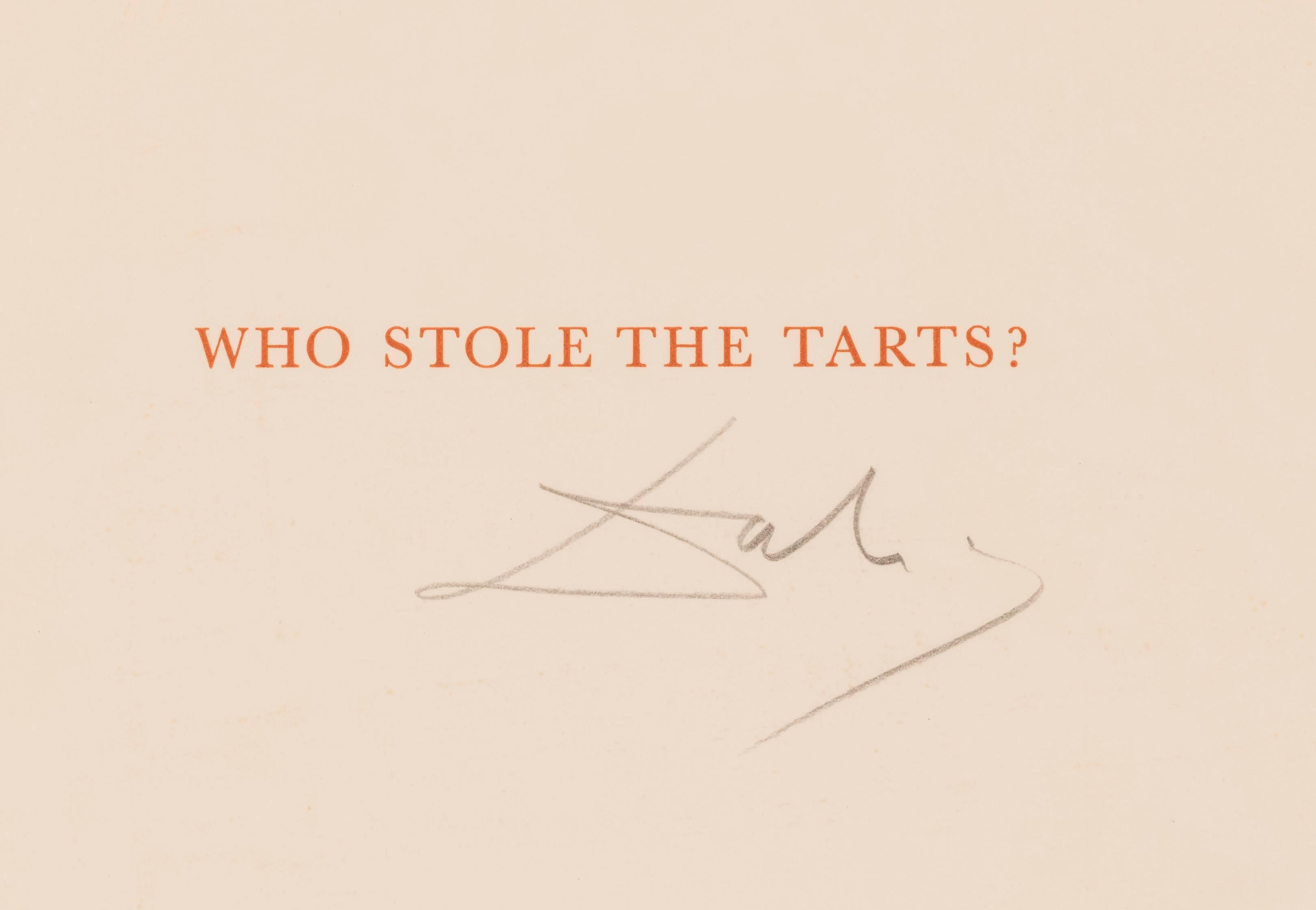 Who Stole the Tarts  - Print by Salvador Dalí
