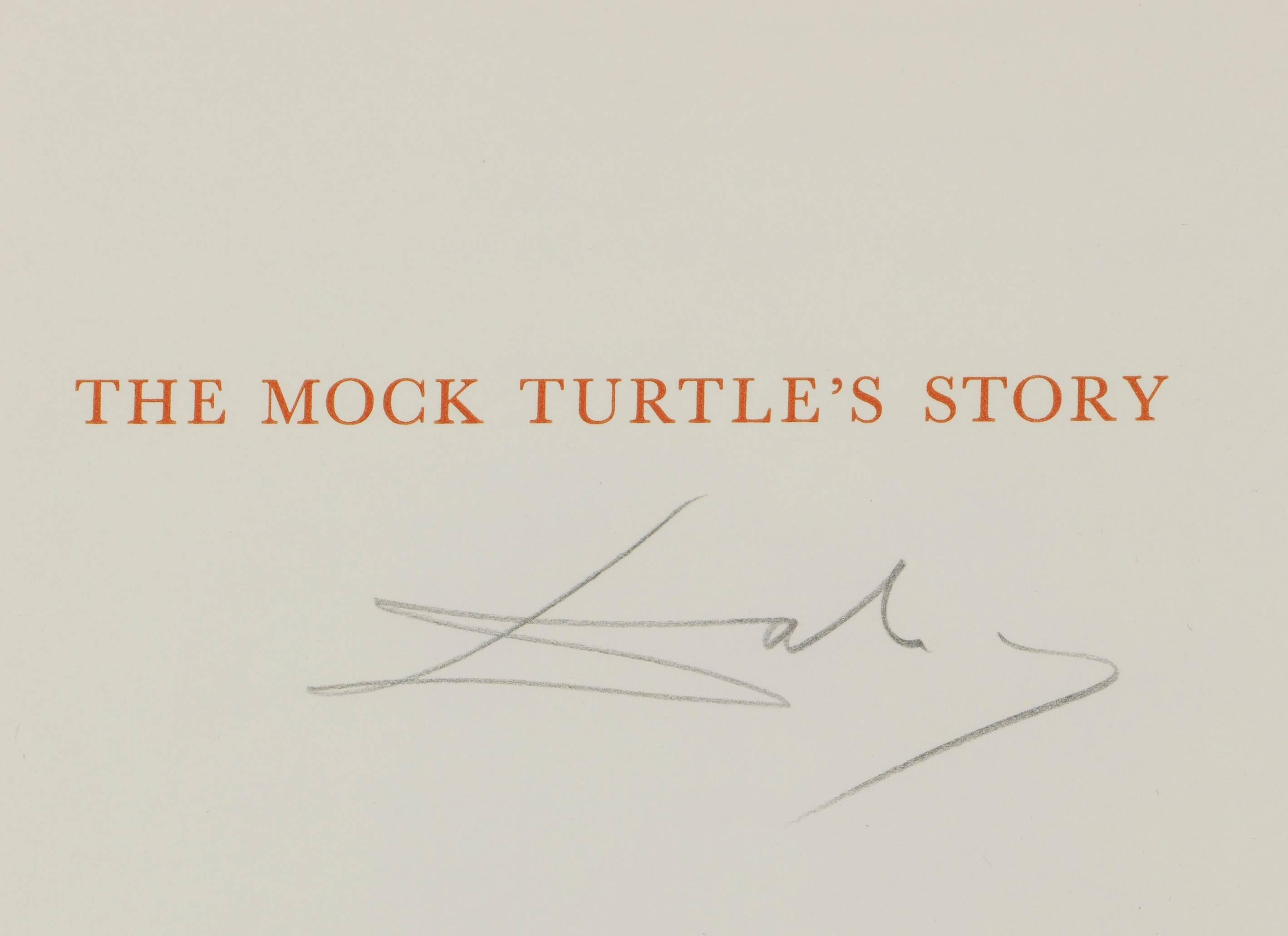 The Mock Turtle's Story - Surrealist Print by Salvador Dalí