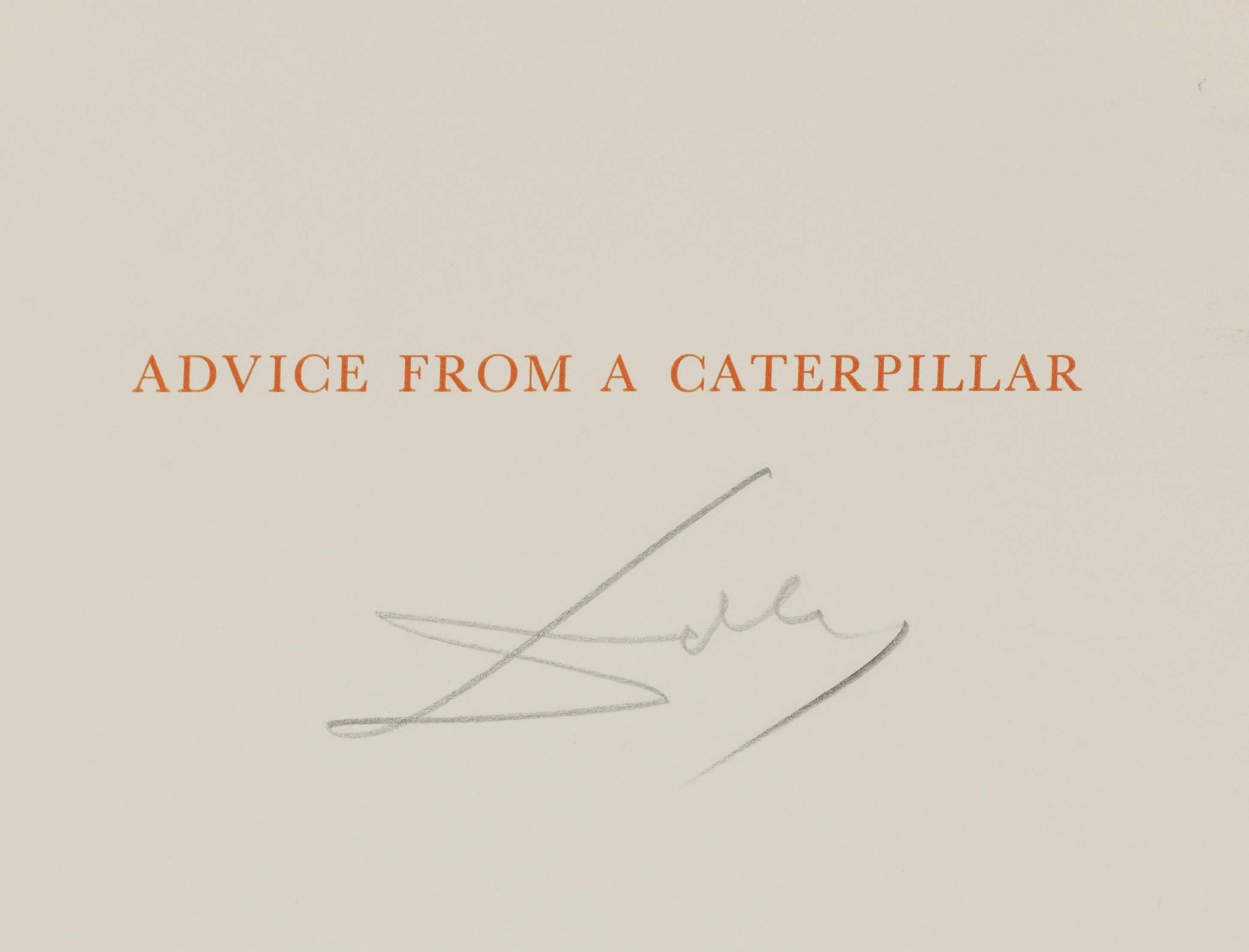 salvador dali advice from a caterpillar