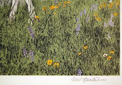 Girl Exercising Her Horse