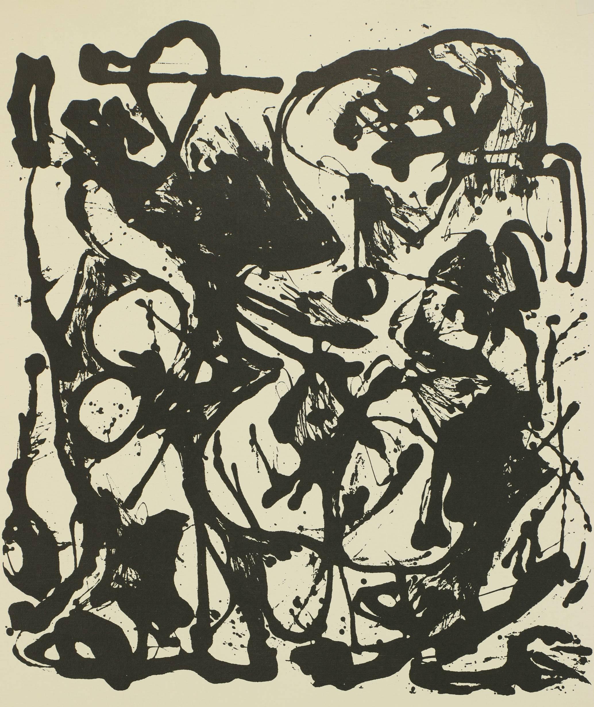 Select American Painters of the Fifties - Print by Jackson Pollock