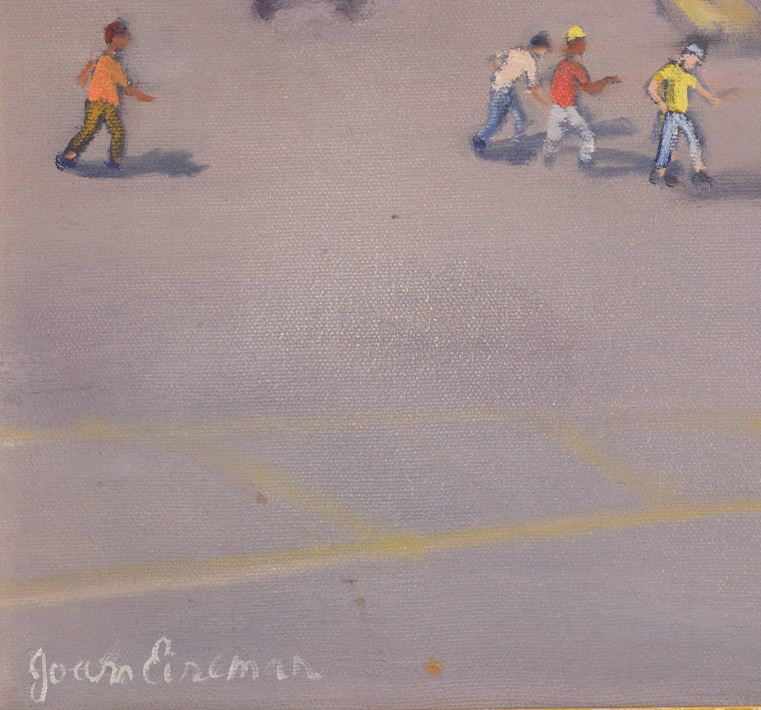 Stillwell Avenue, Coney Island (Zeitgenössisch), Painting, von Joan Eisenman