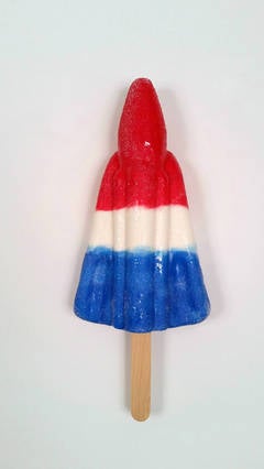 Red, White, and Blue Rocket Ice Bar