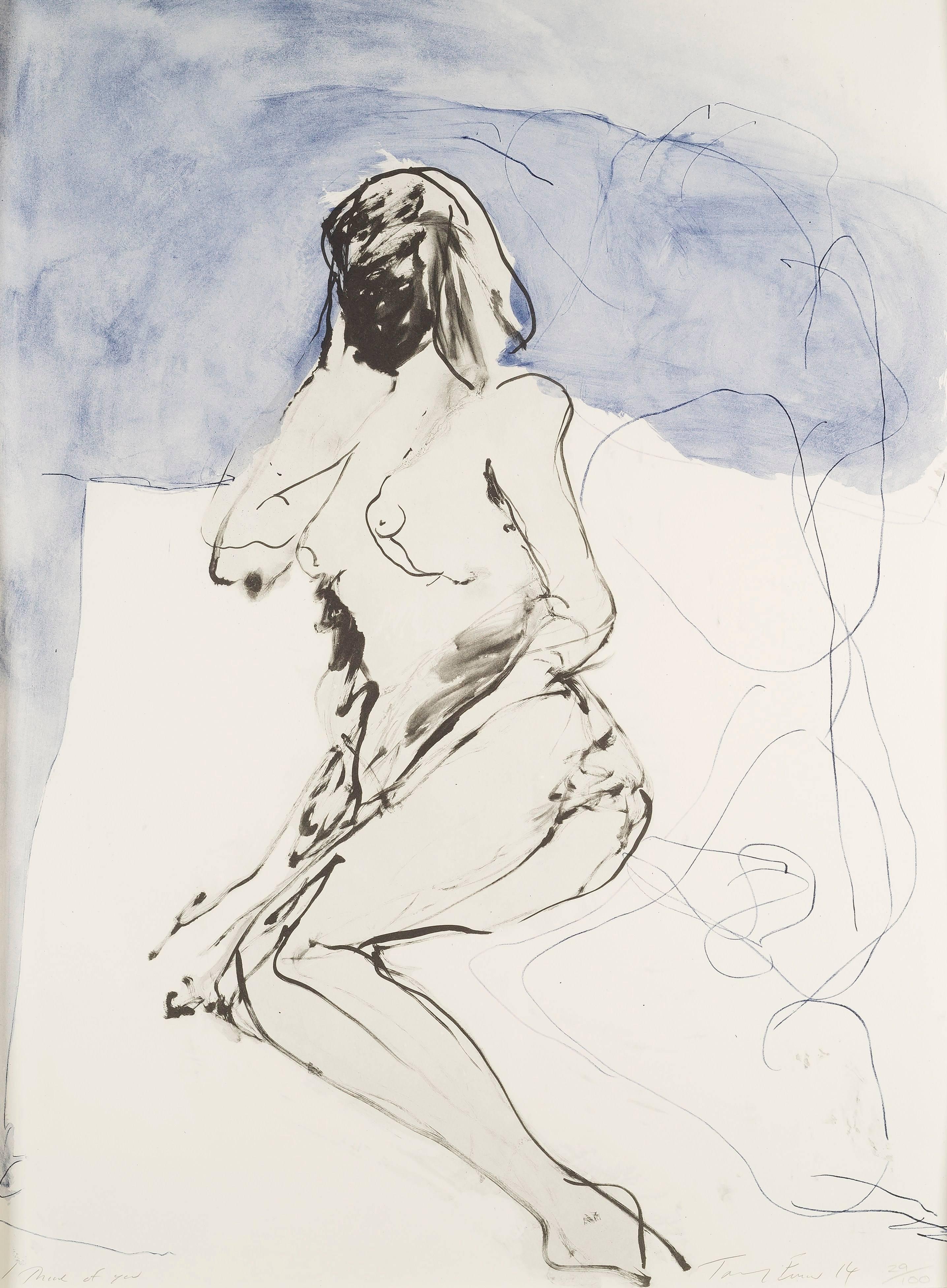 Tracey Emin Nude Print - I Think of You
