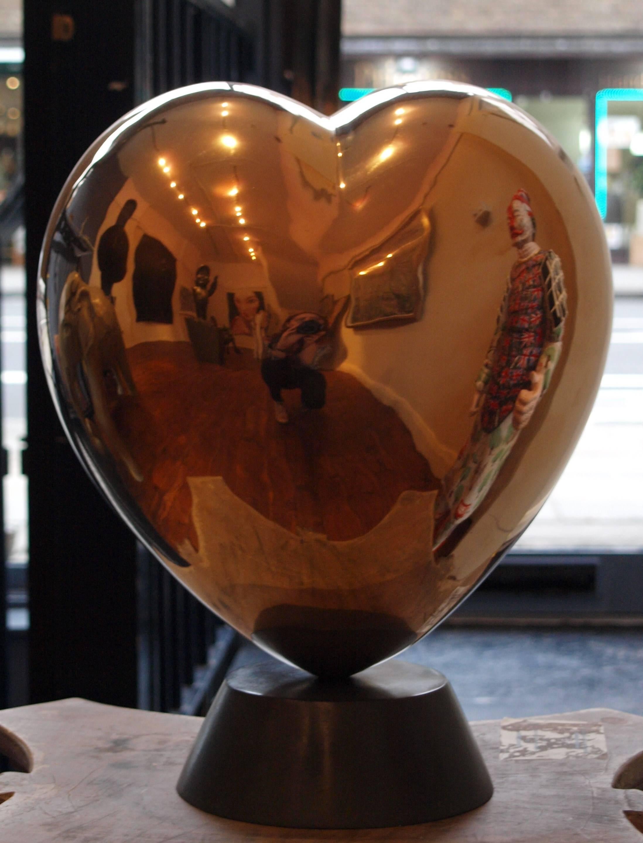Heart - Sculpture by Richard Hudson