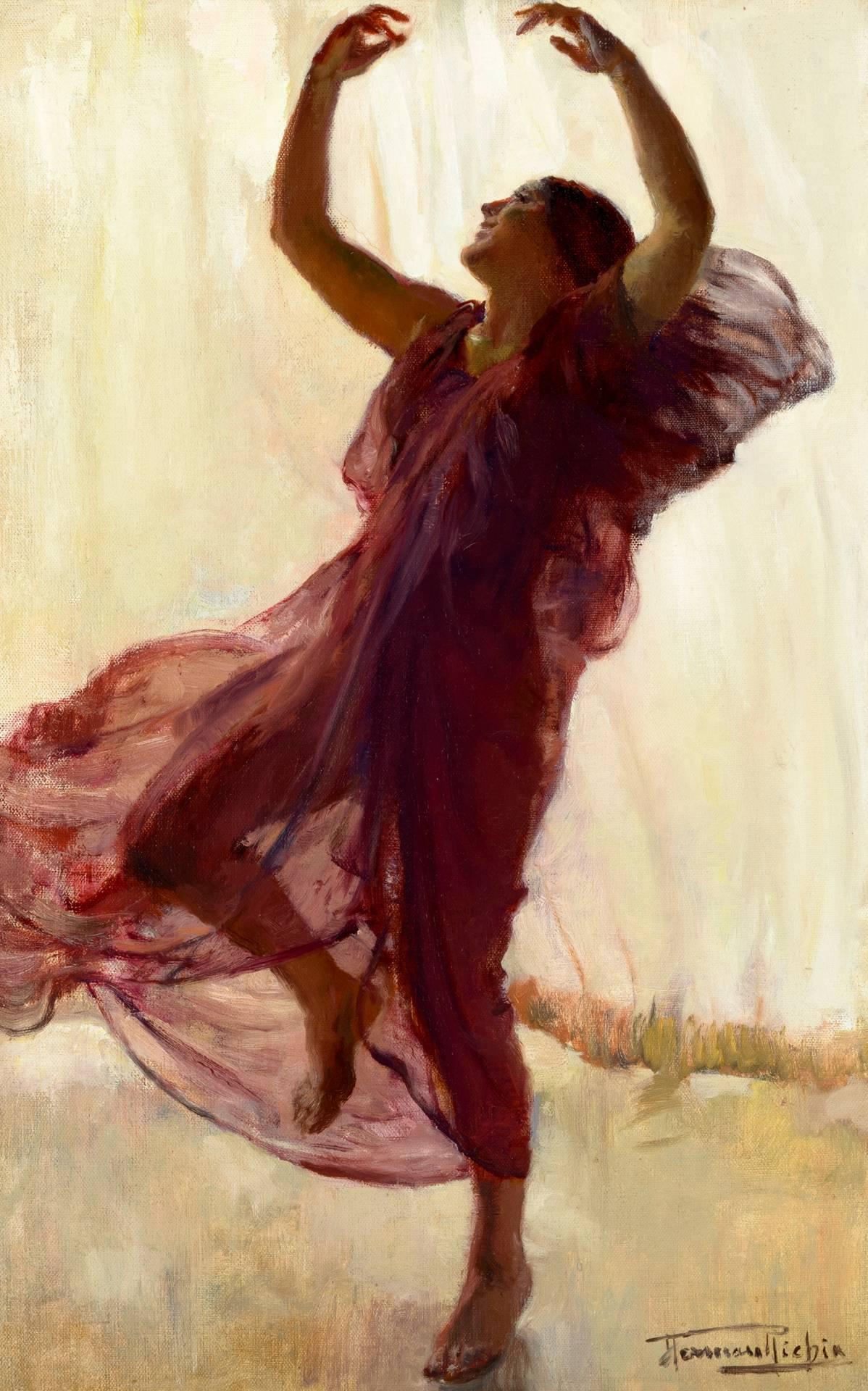 Herman Richir Figurative Painting - La danseuse