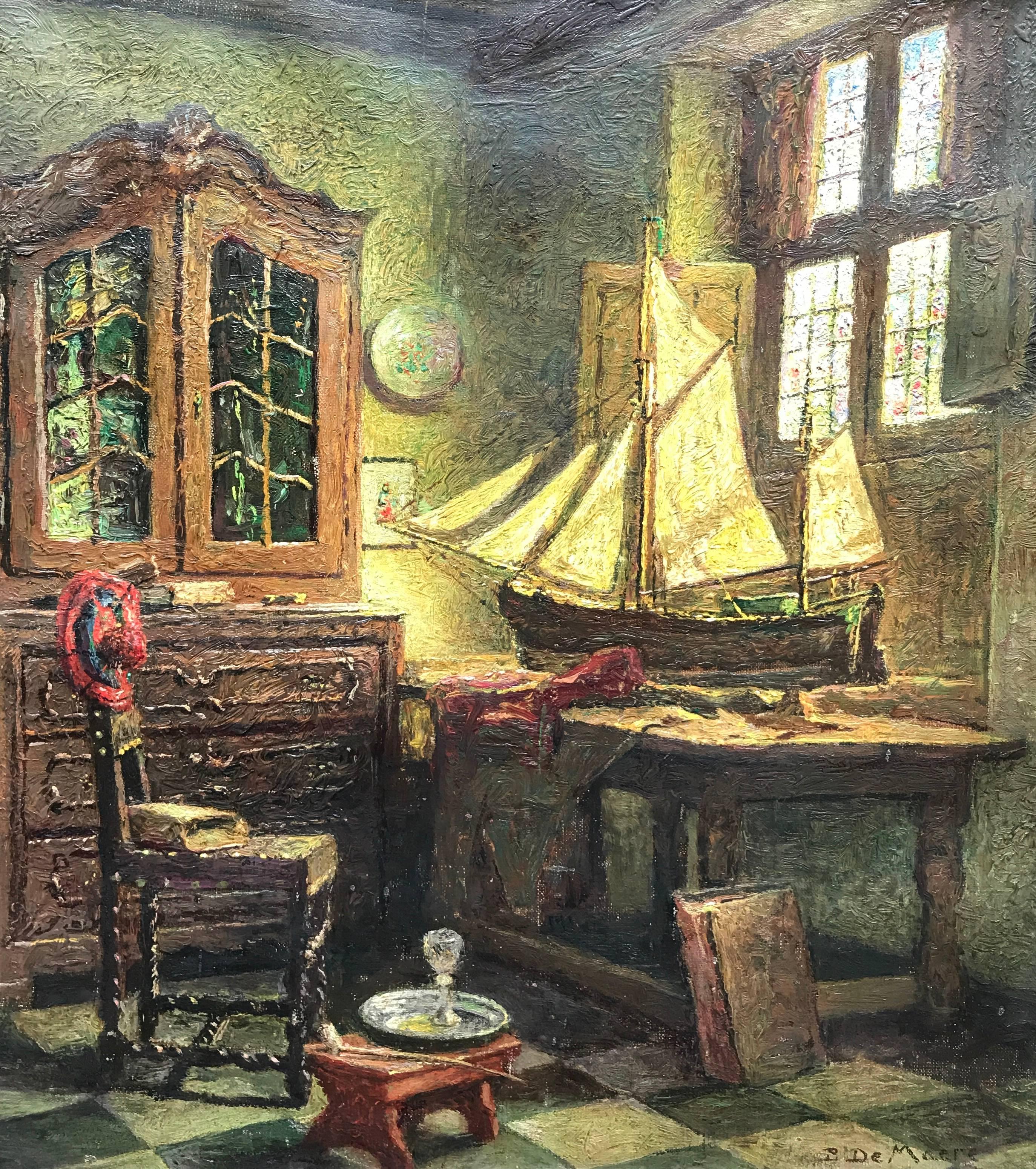 Bernard De Maere Interior Painting - Interior