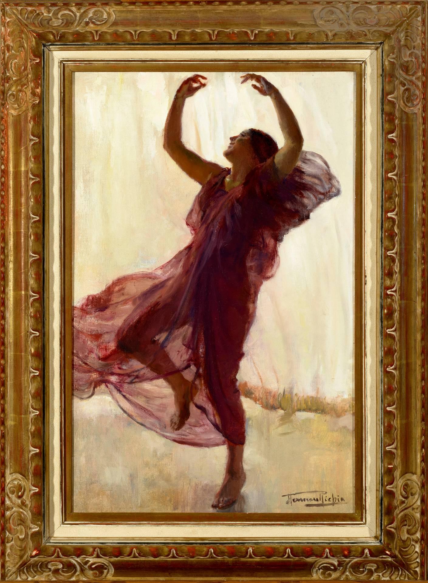 La danseuse - Painting by Herman Richir