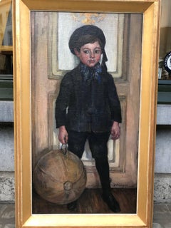 "Enfant avec lampion"