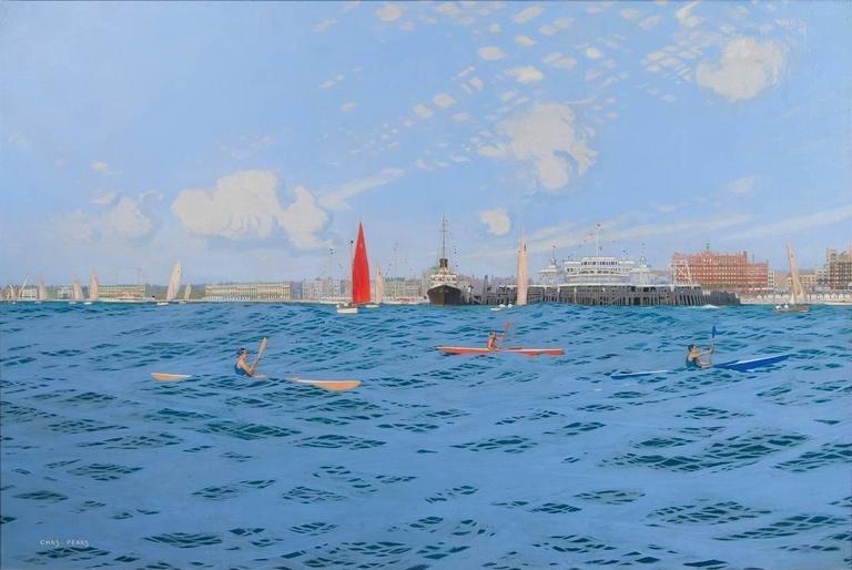 Charles Pears Landscape Painting - Brighton and Hove