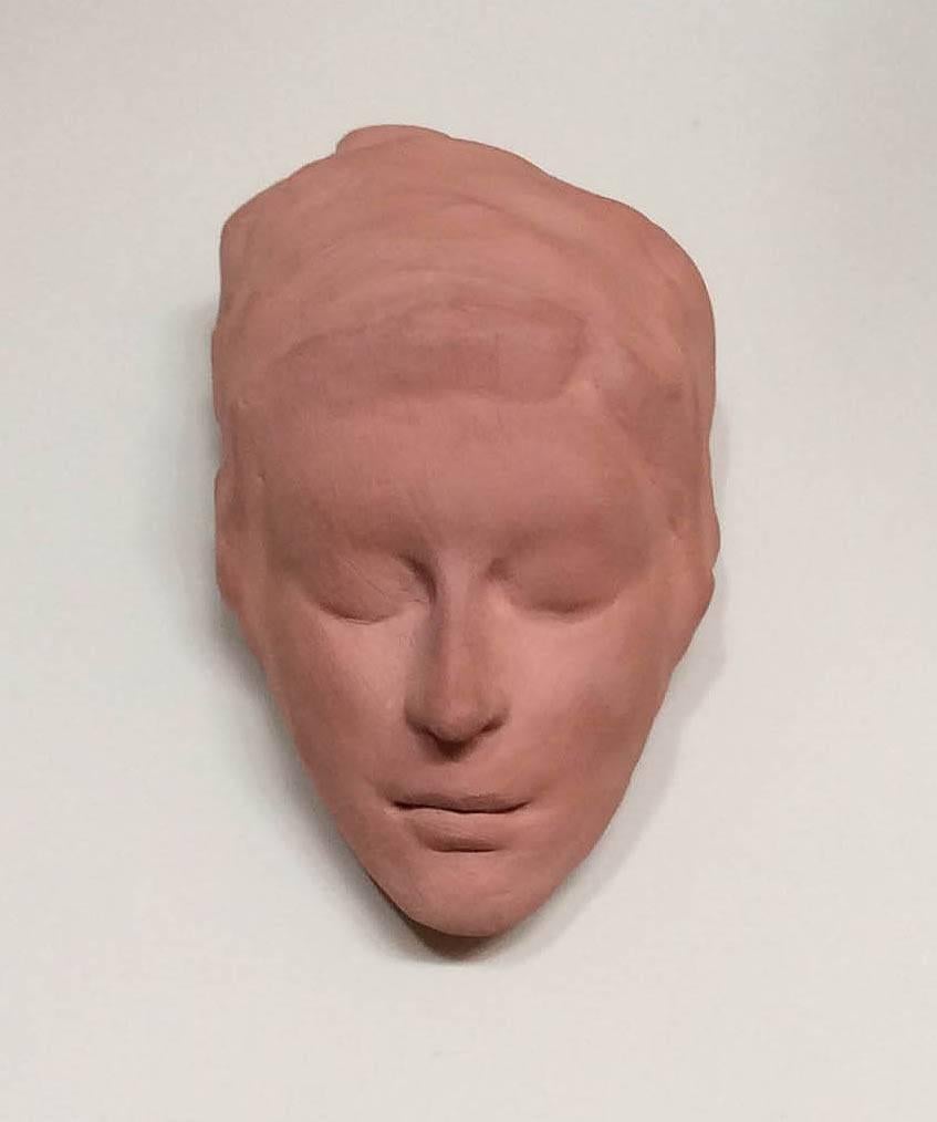 Christian Mizon Figurative Sculpture - Head Study