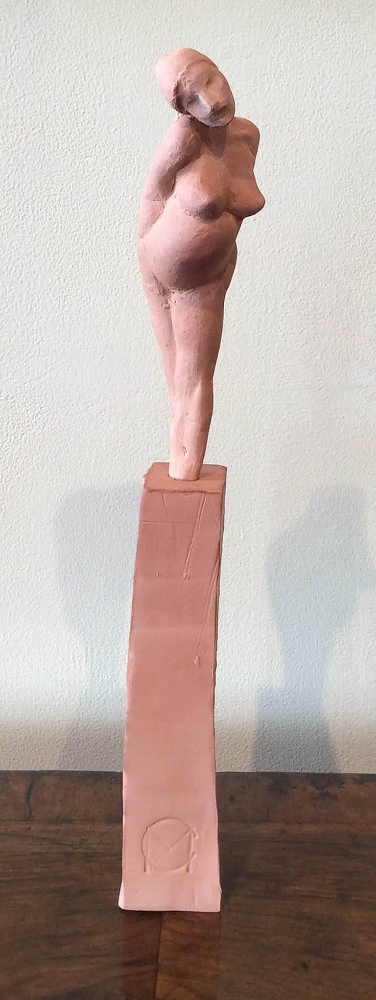 Christian Mizon Nude Sculpture - Female Figure