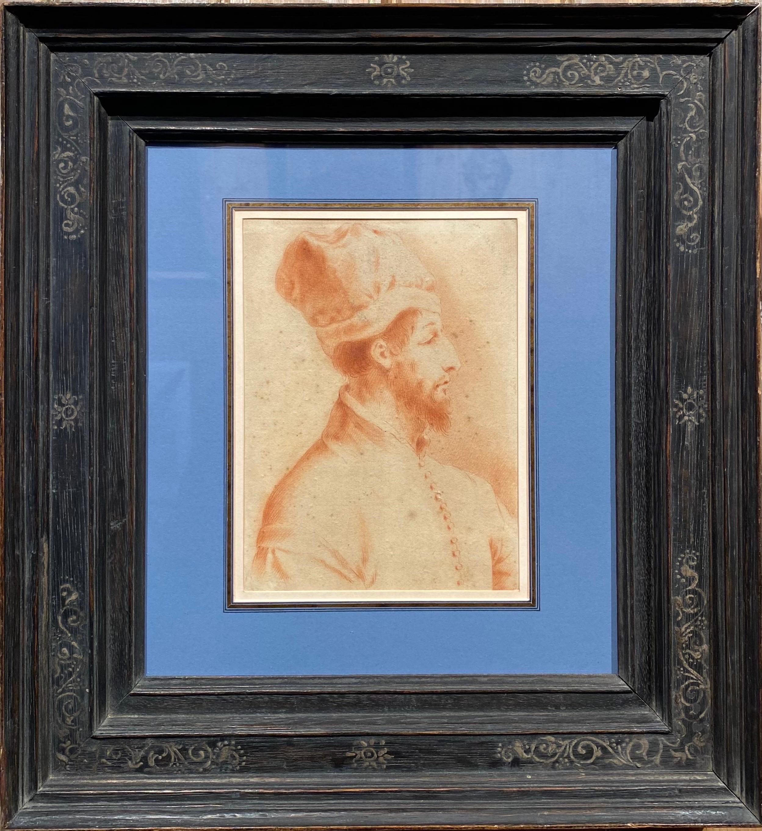Giovanni Francesco Barbieri (Il Guercino) Portrait – Porträt eines Kaufmanns
