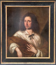 Portrait of a Melancholic Gentleman, 17th century Oil Painting