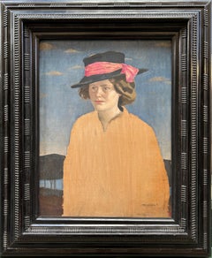 Portrait of Marguerite Folin, Gerald Brockhurst