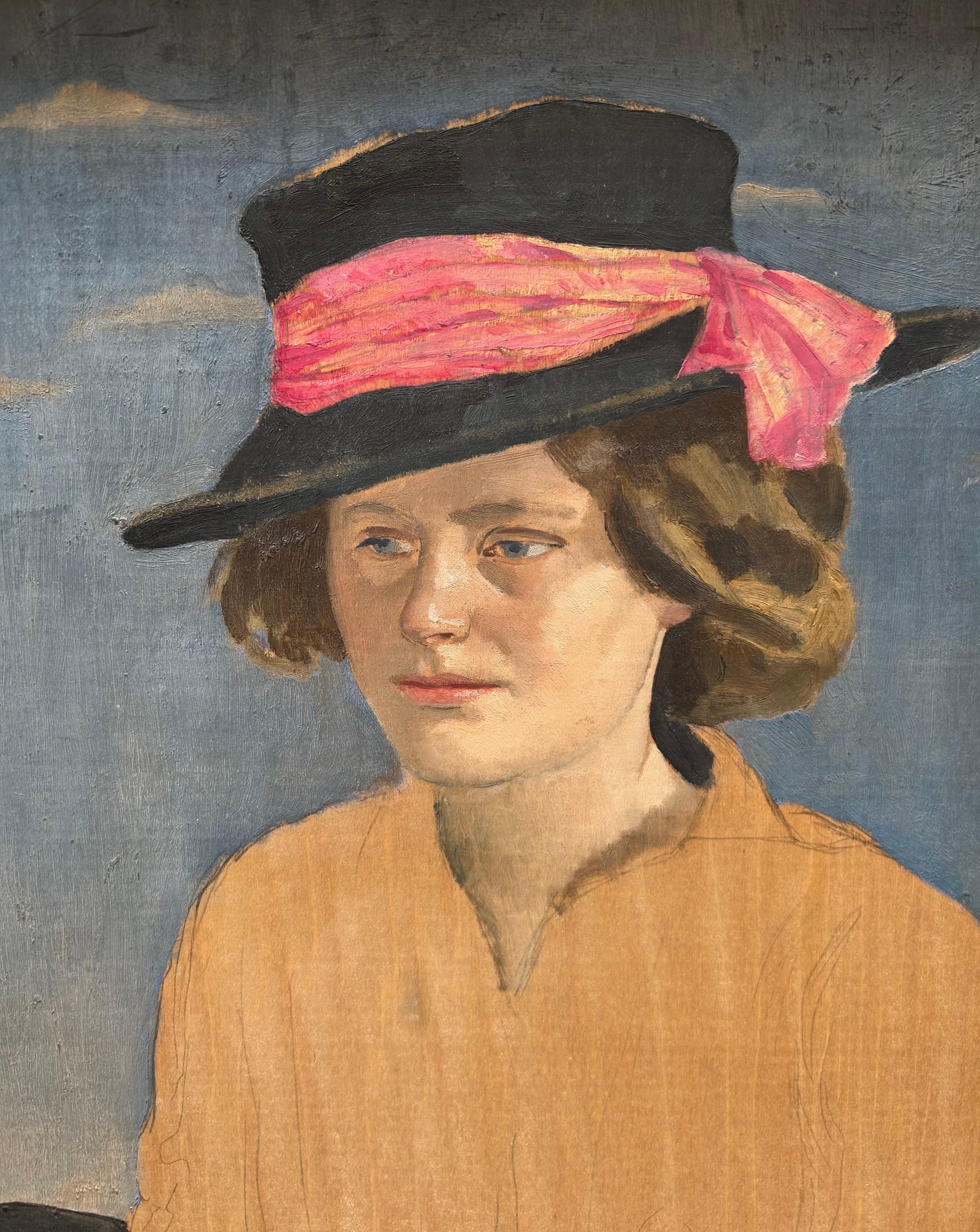 Porträt von Marguerite Folin, Gerald Brockhurst im Angebot 1