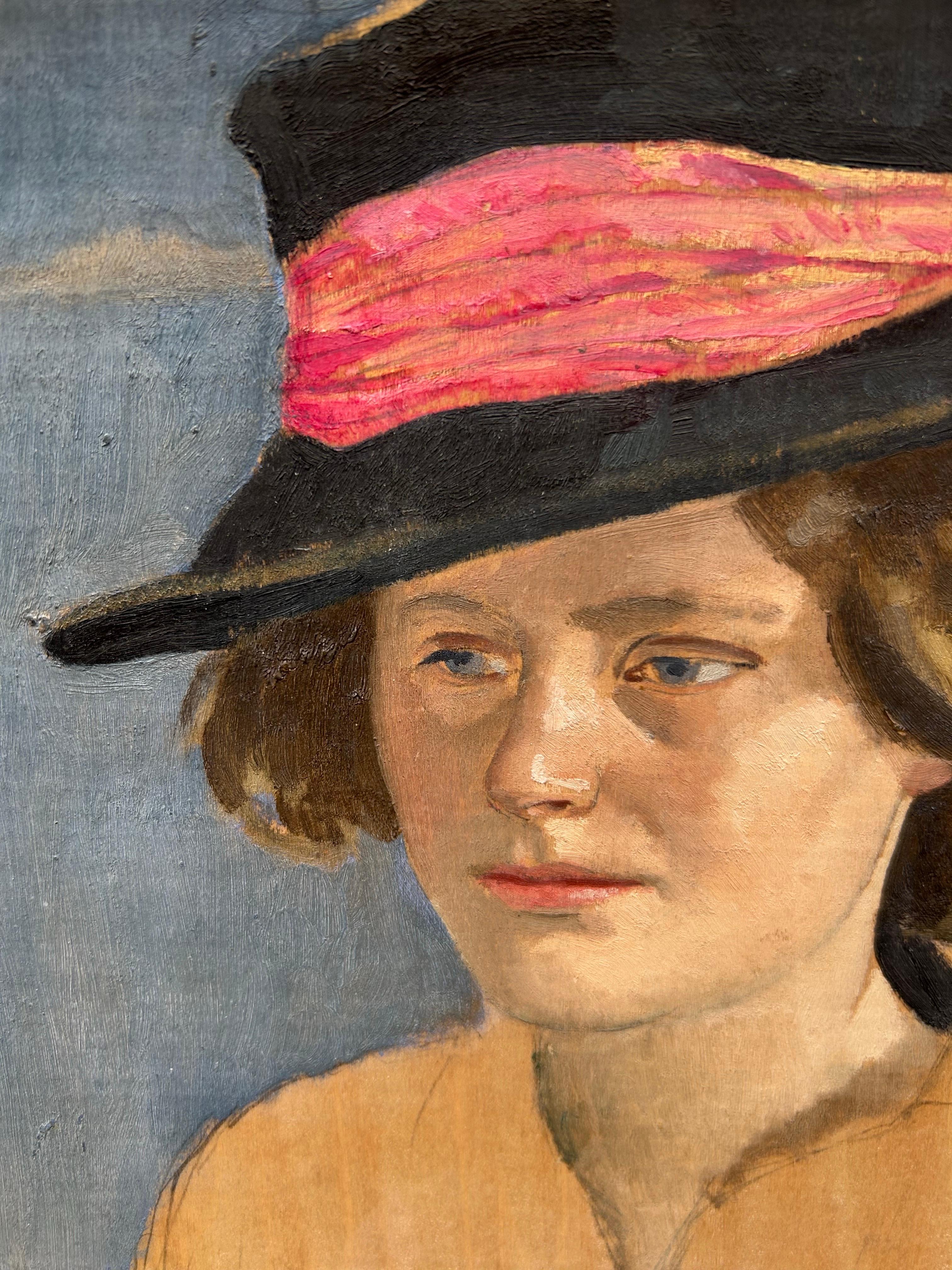 Porträt von Marguerite Folin, Gerald Brockhurst im Angebot 2