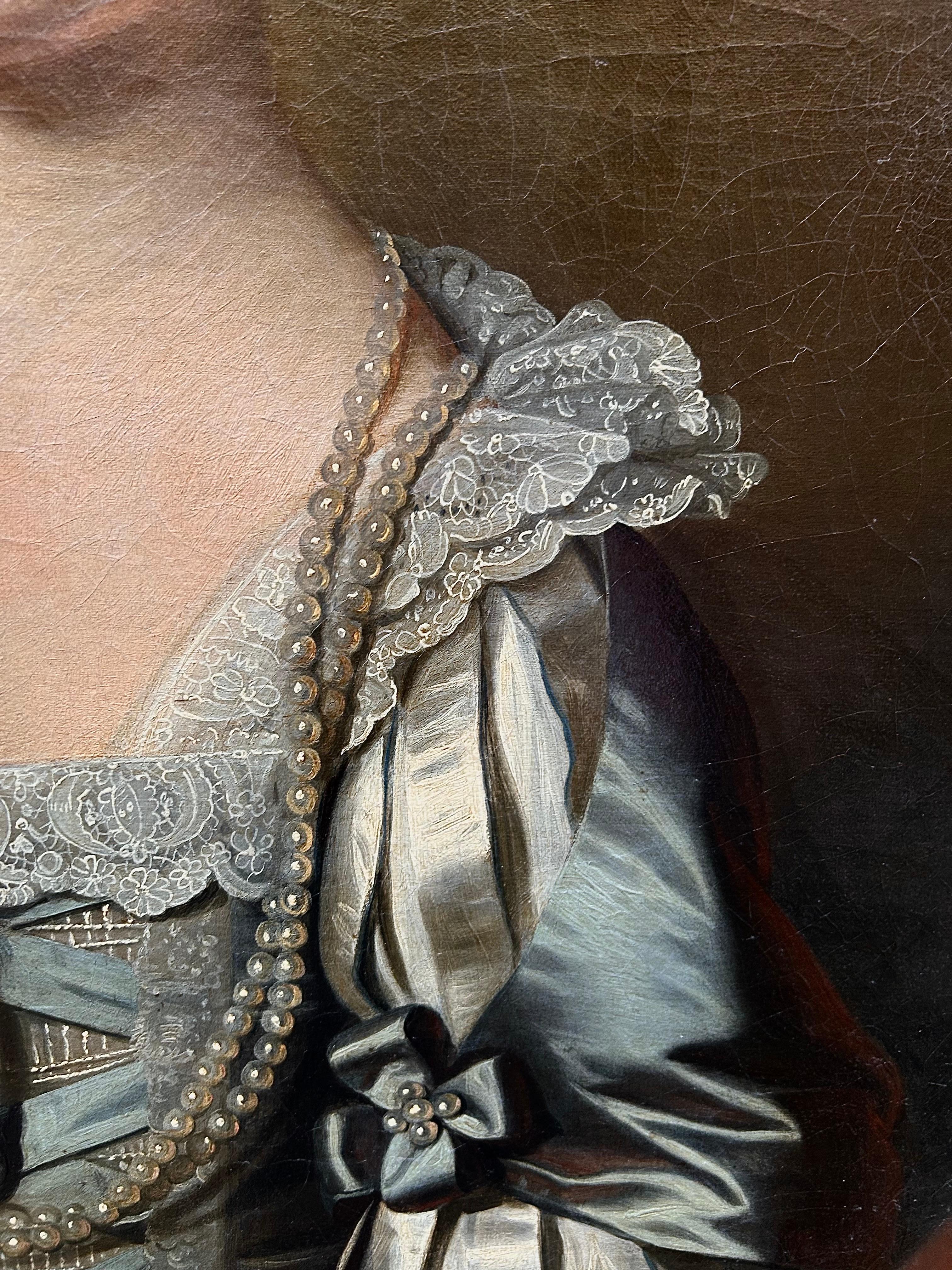 Portrait of Lady Mansfield of Ringwood For Sale 1