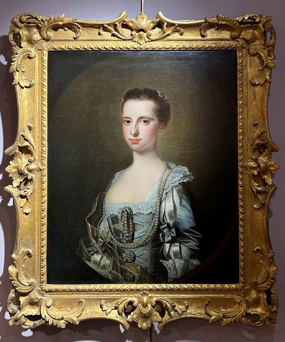 Portrait of Lady Mansfield of Ringwood