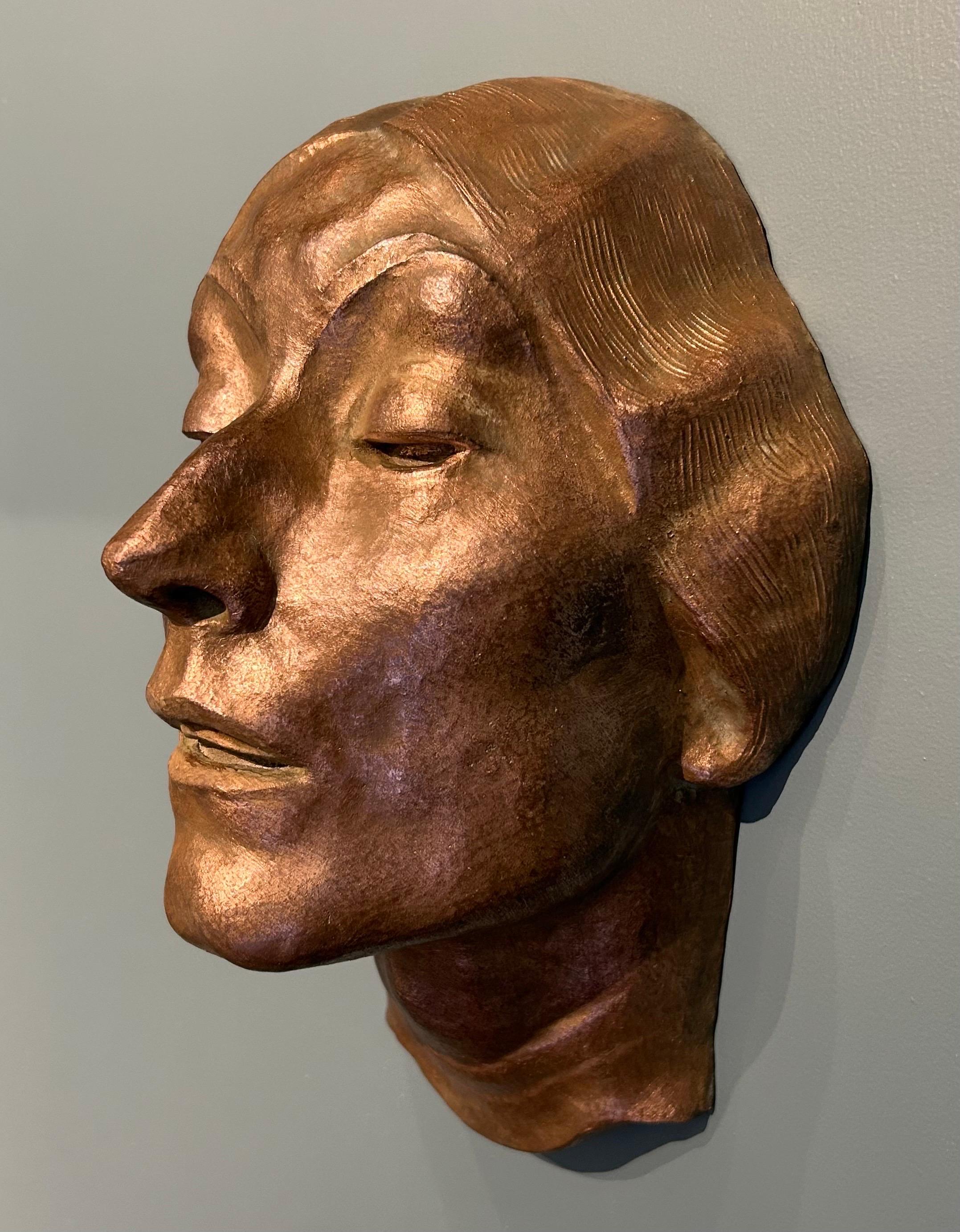 Ritratto di donna in bronzo in vendita 1