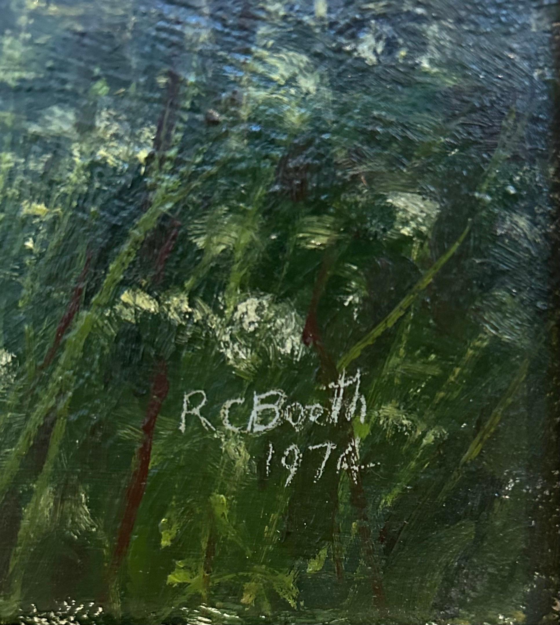 Öl auf Karton, signiert und datiert '1974' unten rechts
Bildgröße: 31 x 48 Zoll (79 x 122 cm)
Juni 1987 Ausstellungsetikett auf der Rückseite
Original-Rahmen

Provenienz
Der Nachlass des Künstlers

Ausgestellt
