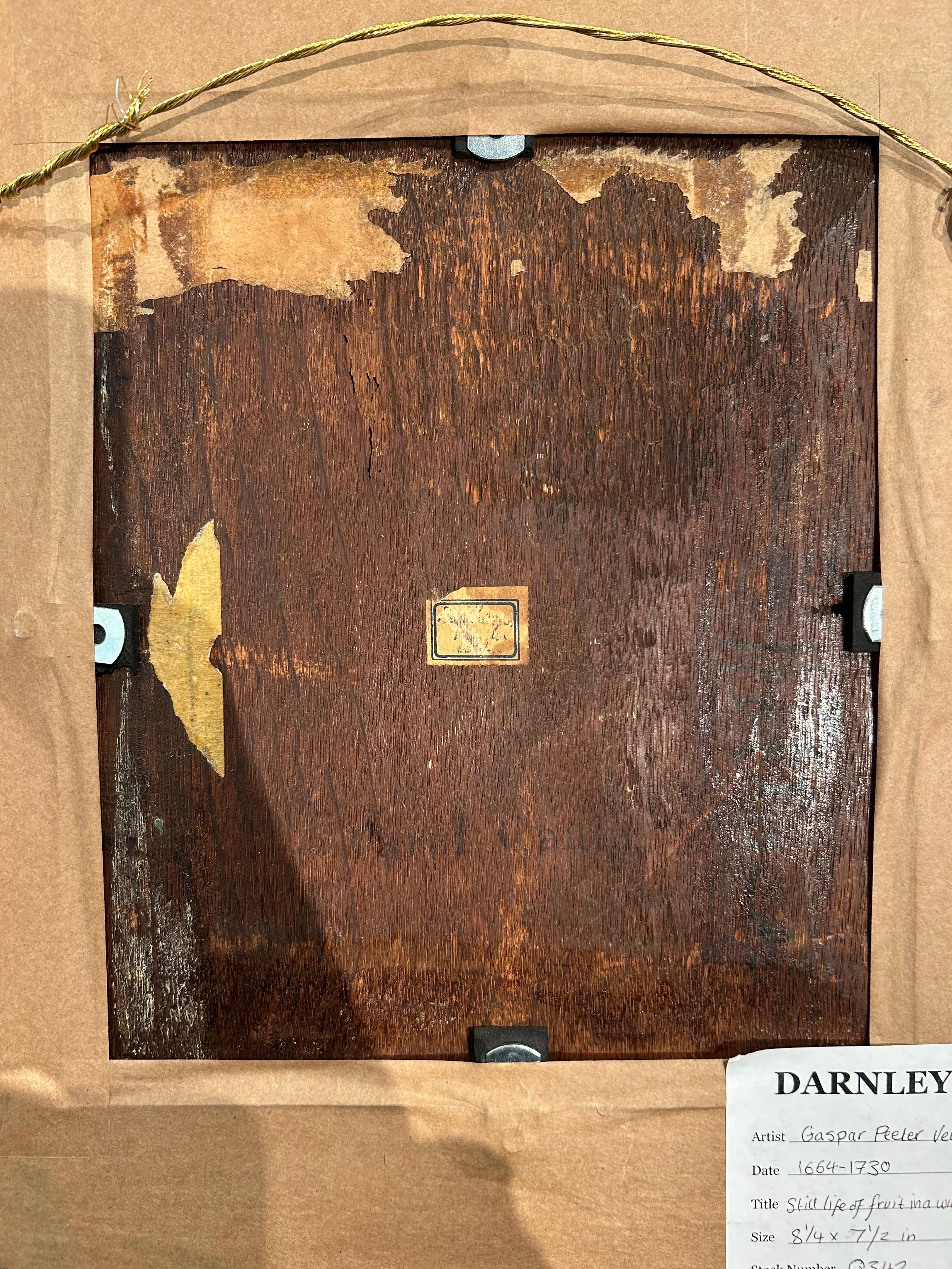 Stillleben mit Rosen in einer Glasvase im Angebot 8