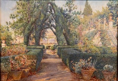 Flower Gardens at Generalife, Granada
