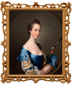 Portrait of a Lady with a Shepherd's Crook