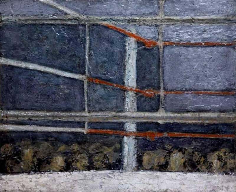 Samuel Rabin - The Ringside - Oil, 20th Century For Sale at 1stDibs