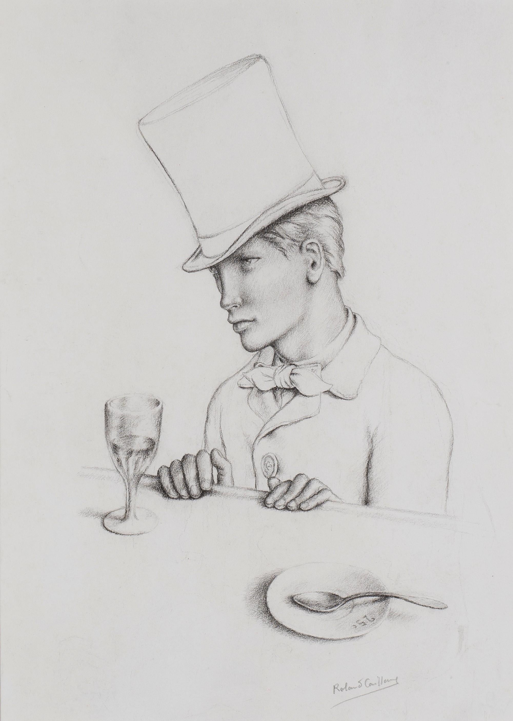 Roland Calliaux Portrait - The Absinthe Drinker