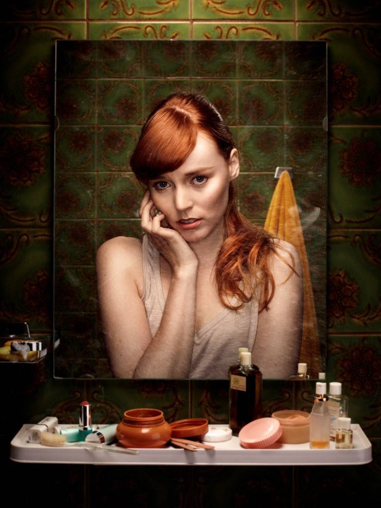 David Kretschmer Portrait Photograph - Mirrors - Marieke