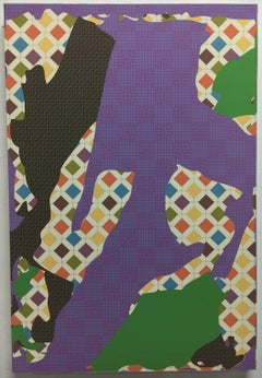 Zeke Williams, Donatello Does Machines, archival inkjet on canvas wall painting