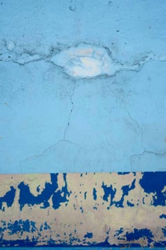 Gary Goldberg, Untitled #11, blue Oaxaca City Mexico unframed photography print